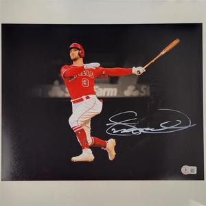 Taylor Ward autograph signed Angels 11x14 Photo #6  Beckett BAS Witness Holo Free Shipping Shop