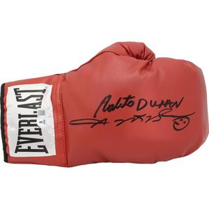 Sugar Ray Leonard Roberto Duran Signed Red Right Boxing Glove Beckett 44771 Cheap Sale 2025 Newest