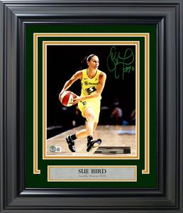 SUE BIRD AUTOGRAPHED FRAMED 8X10 PHOTO SEATTLE STORM BECKETT BAS QR 220492 2025 New Cheap Online