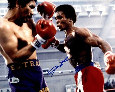Sugar Ray Leonard Autographed 8x10 Photo vs. Augustin Estrada Beckett U84485 Free Shipping Outlet Locations