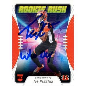 Tee Higgins Autographed Rookies and Stars Who Dey Trading Card Beckett 48923 Clearance Store For Sale