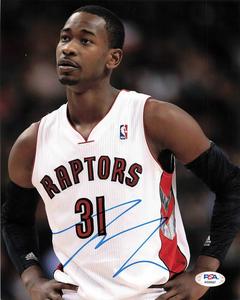 Terrence Ross signed 8x10 photo PSA/DNA Toronto Raptors Autographed Sast