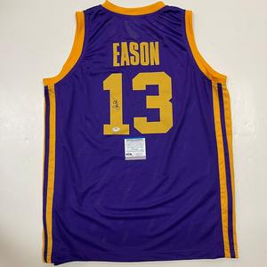 TARI EASON signed jersey PSA/DNA LSU Tigers Autographed Online Online Clearance