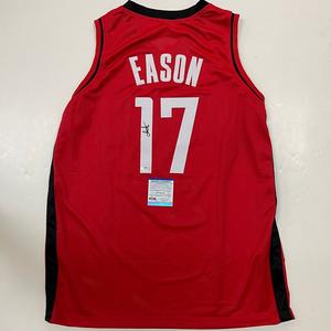TARI EASON signed jersey PSA/DNA Houston Rockets Autographed Cheap Sale How Much