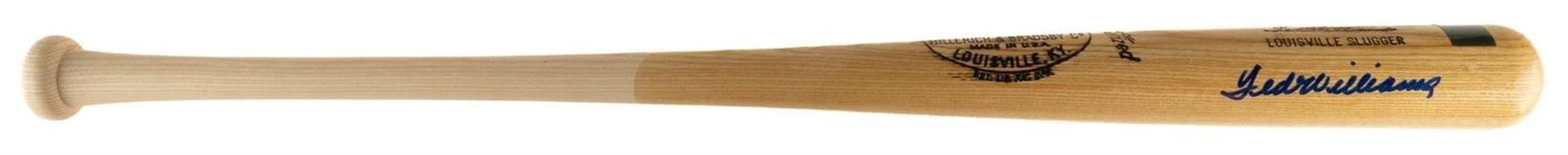 Ted Williams Boston Red Sox Signed Louisville Slugger Bat JSA ZZ11950 Sale Best Sale