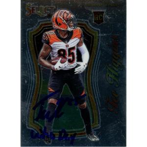 Tee Higgins Autographed Panini SCR-13 Who Dey Trading Card Beckett 48909 Marketable
