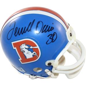Terrell Davis Signed Denver Broncos VSR4 75-96 Replica Mini Helmet BAS 44220 For Cheap Cheap Online