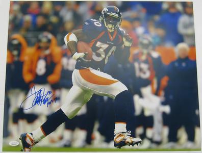 Terrell Davis Signed 16x20 Photo w/ HOF Insc JSA COA V Cheap Sale Eastbay