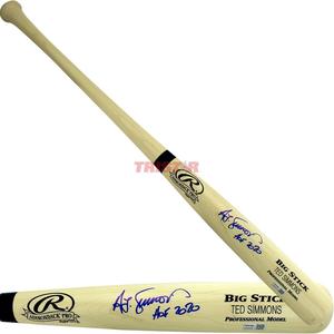 Ted Simmons Autographed Rawlings Name Model Bat Inscribed HOF 2020 TRISTAR Pick A Best Sale Online