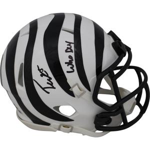 Tee Higgins Autographed/Signed Cincinnati Bengals 22 Alt Who Dey Beckett 48889 Clearance Manchester Great Sale