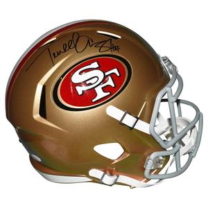 Terrell Owens Signed HOF Inscription San Francisco 49ers Speed Full-Size Replica Free Shipping The Cheapest