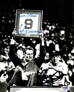 Ted Williams Autographed 5x7 Photo Red Sox Nice Item Number Retired PSA/DNA Cheap Outlet Locations