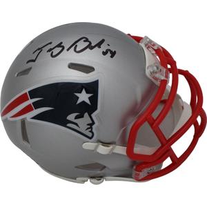 Tedy Brushi Signed New England Patriots Mini Helmet Beckett 44942 Low Pice Fee Shipping For Sale