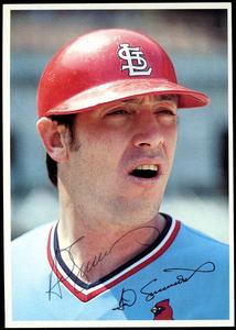 Ted Simmons JSA Coa Signed 1980 Topps Super Autograph Cheap Sale Inexpensive