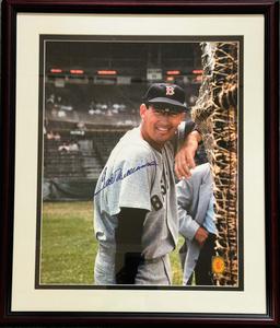 Ted Williams Autographed Framed 16x20 Photo (Ted Williams Enterprises) Big Sale Cheap Online