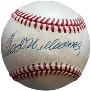 Ted Williams Autographed Official American League Baseball (Upper Deck) Outlet Lowest Pice