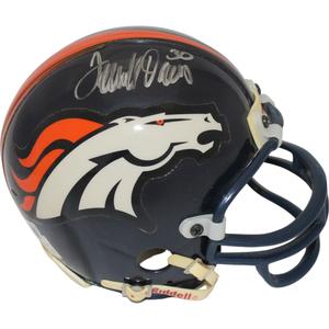 Terrell Davis Autographed Denver Broncos VSR4 Replica Mini Helmet BAS 44141 Buy Cheap Many Kinds Of