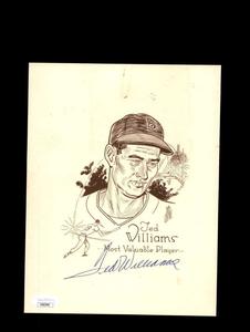 Ted Williams JSA Coa Signed  8x10 Photo 1950`s Vintage Autograph Red Sox Online Online Free Shipping