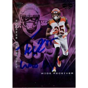 Tee Higgins Autographed Panini Illusions 21 Who Dey Trading Card Beckett 48927 Clearance Manchester Great Sale