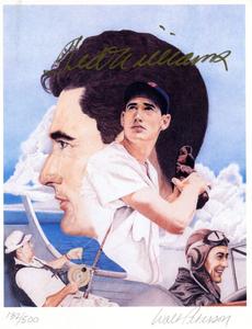 Ted Willimas Autographed 4 1/2 x 6 Color Artwork (JSA) For Sale Cheap Pice From China