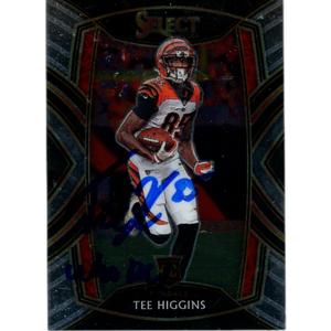 Tee Higgins Autographed Panini Select 260 Who Dey Trading Card Beckett 48916 Browse Cheap Pice