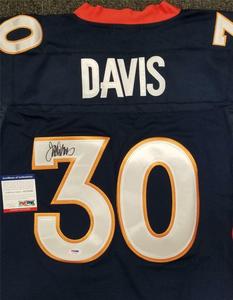 Terrell Davis signed SB XXXII Broncos Jersey Autograph  PSA/DNA COA Cheap Pice For Sale