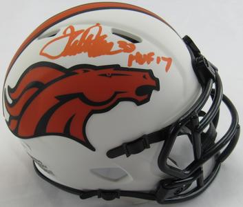 Terrell Davis Signed Broncos Mini Helmet JSA COA III Buy Cheap With Paypal