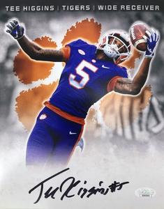 TEE HIGGINS SIGNED 8x10 CLEMSON TIGERS FOOTBALL JSA COA PHOTO CINCINATTI BENGALS With Mastercard Online