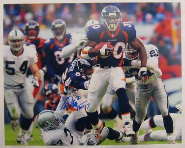 Terrell Davis Signed 16x20 Photo w/ HOF Insc JSA COA IX Cheap Manchester