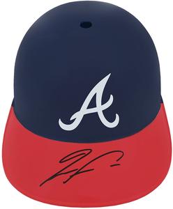 Ronald Acuna Jr Signed Braves Souvenir Replica Batting Helmet - (SCHWARTZ COA) Buy Cheap Get Authentic