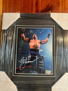 Ron Simmons (aka Farooq) signed framed 8x10 photo Outlet Wiki