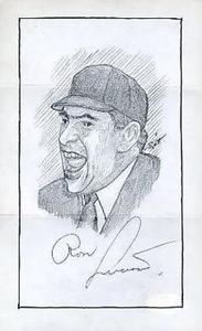 Ron Luciano D.95 Signed Jsa Certed Hand Drawn 5x7 Photo Authentic Autograph Discount Many Kinds Of