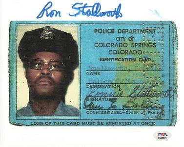 Ron Stallworth signed 8x10 photo PSA/DNA Autographed Author Buy Cheap Looking For