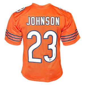 Roschon Johnson Signed Chicago Orange Football Jersey (JSA) Outlet 2025 New