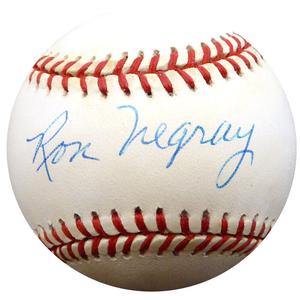Ron Negray Autographed Signed NL Baseball Brooklyn Dodgers Beckett BAS #E48369 Outlet Deals
