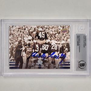 Rudy Ruettiger autograph signed 2013 Upper Deck #27 Notre Dame card auto (A) BAS Cheap Sale Newest