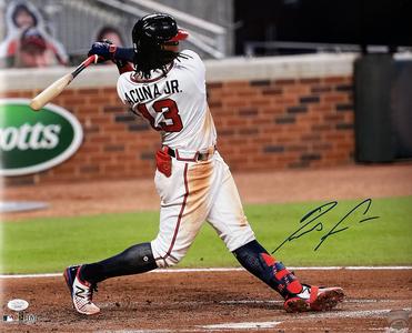 Ronald Acuna Jr. Signed 16x20 Atlanta Braves Photo JSA Shop Offer Cheap Pice