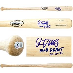 ONEIL CRUZ AUTOGRAPHED SLUGGER PRO STOCK BAT PIRATES MLB DEBUT BECKETT Sale Visit