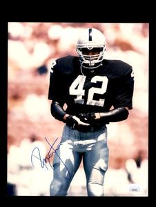 Ronnie Lott JSA Cert Autograph 8x10 Signed Photo Raiders Clearance Eastbay
