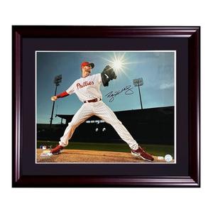 Roy Halladay Signed 16x20 Framed Photo Phillies Mint Autograph MLB Holo COA HOF Sale Low Shipping Fee