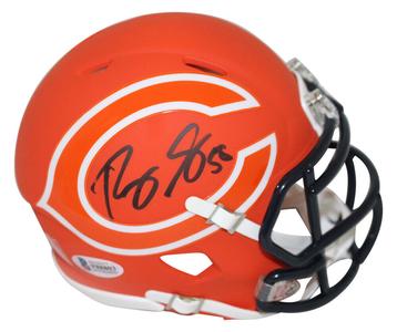 Roquan Smith Autographed/Signed Chicago Bears AMP Mini Helmet BAS 25841 Clearance Manchester Great Sale