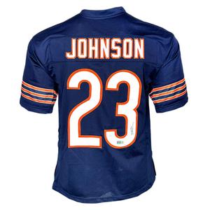 Roschon Johnson Signed Chicago Blue Football Jersey (JSA) Clearance Choice