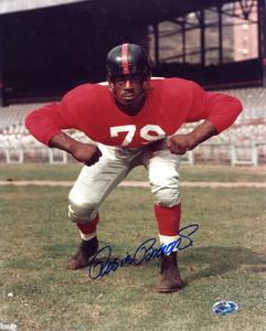 Rosey Brown Autographed 8x10 Football Photo Sale For Nice