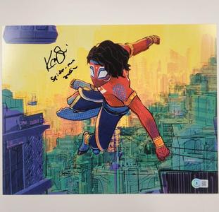 Karan Soni signed "Spider-Man India" 11x14 photo Marvel autograph  Beckett BAS Discount Authentic