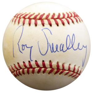Roy Smalley Sr. Autographed Signed NL Baseball Braves, Cubs Beckett COA F27487 Buy Online Cheap Pice