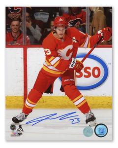 Sean Monahan Signed Calgary Flames 8x10 Photo For Nice