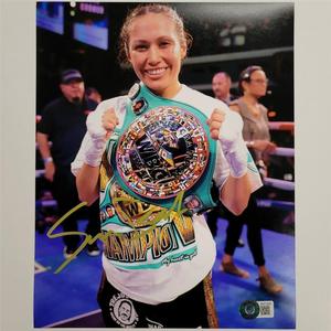 Seniesa Estrada signed Boxing 8x10 photo #5 autograph  Beckett BAS Holo Buy Cheap Popular