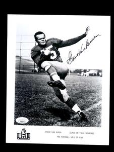 Steve Van Buren JSA Coa Autograph 8x10 Signed Photo Outlet Pay With Paypal