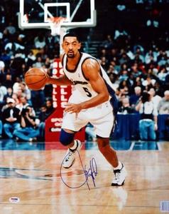 Juwon Howard Autographed Signed 16x20 Photo Washington Wizards PSA/DNA #S76740 Free Shipping Footlocker Finishline