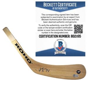 Juuse Saros Signed Nashville Predators Hockey Stick Blade, Proof Photo, Beckett COA With Paypal Cheap Pice